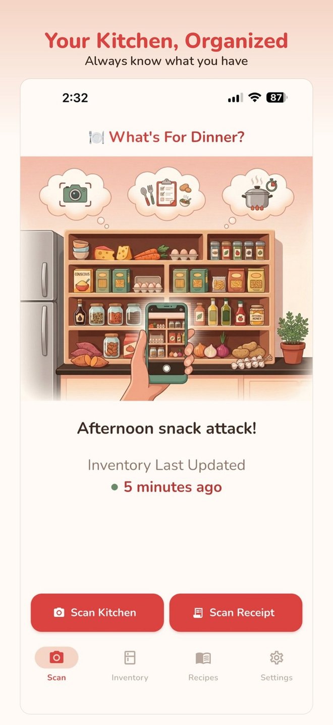 Your Kitchen, Organized screen